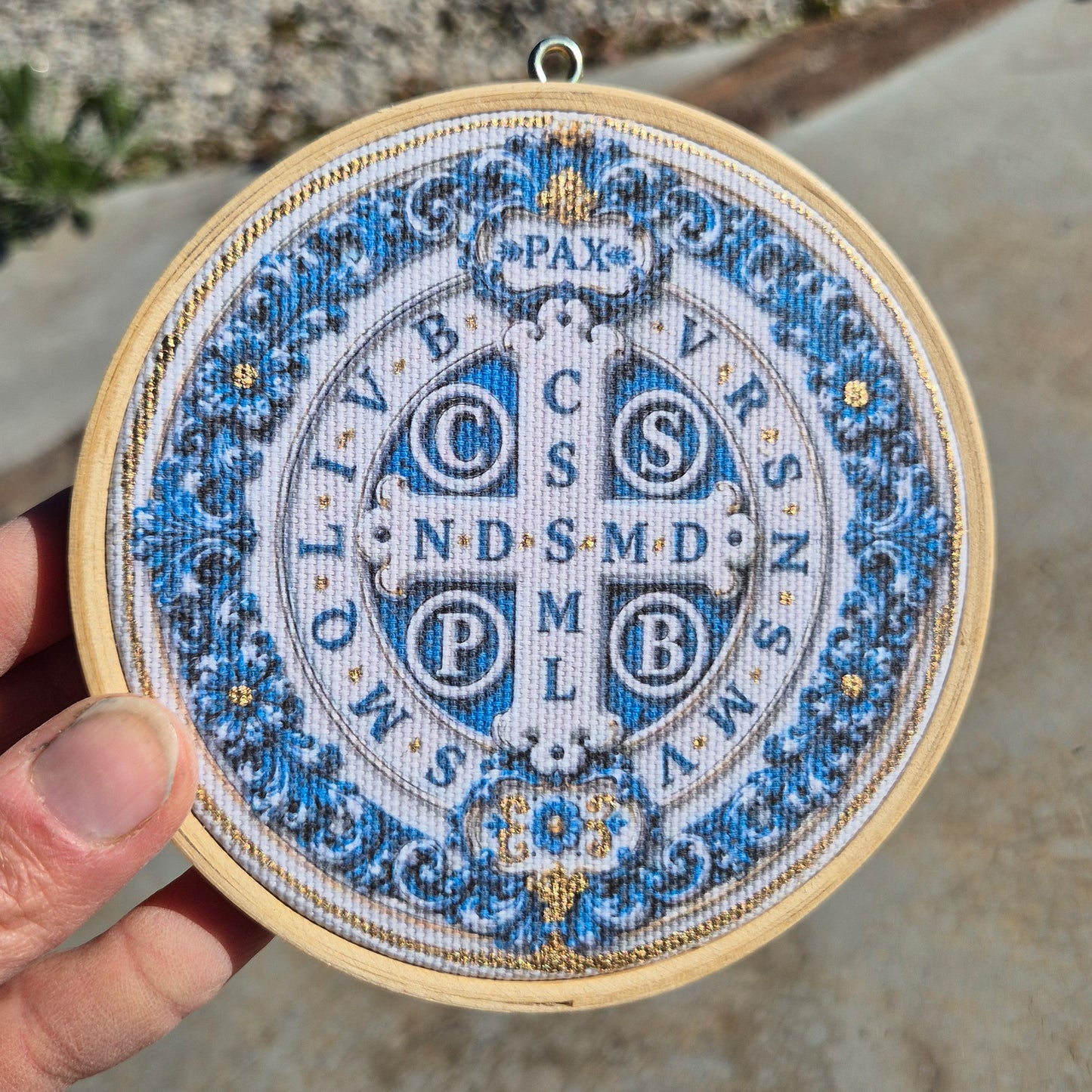Jóias de parede - Medalha de São Bento - CSI0005D
