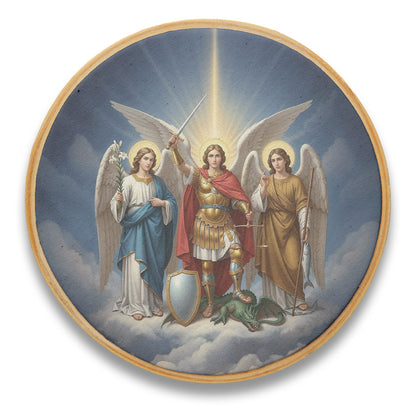 Quadro Anjos Trindade