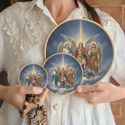Quadro Anjos Trindade