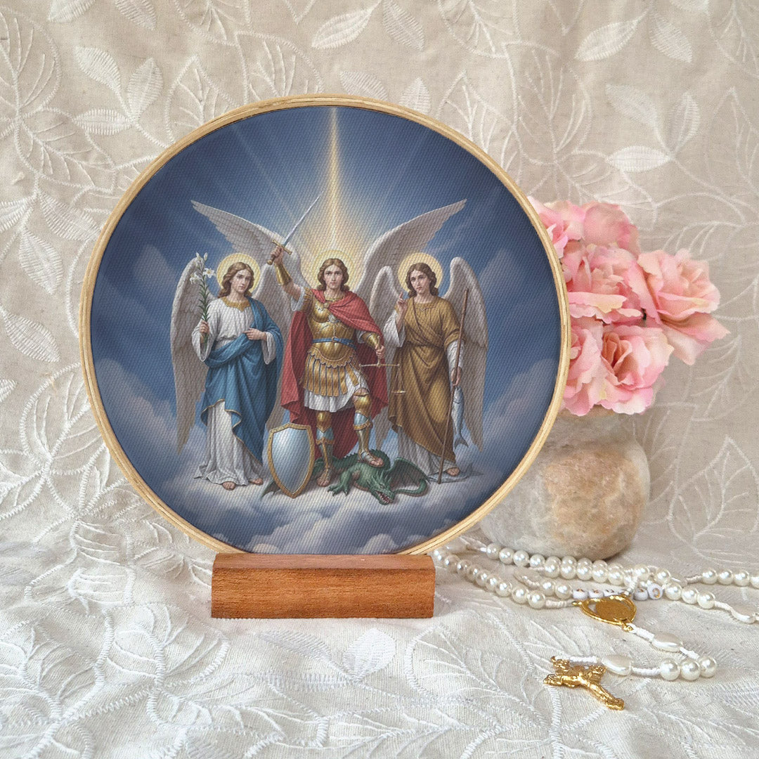 Quadro Anjos Trindade