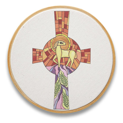 Quadro Cruz - Cordeiro de Deus