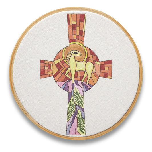 Quadro Cruz - Cordeiro de Deus