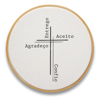 Quadro Cruz - Agradeço
