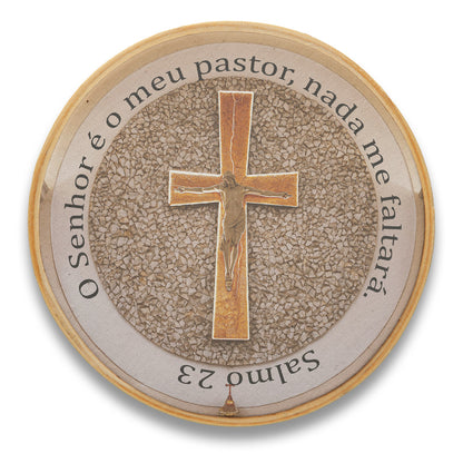 Quadro Frases -  O Senhor é meu pastor