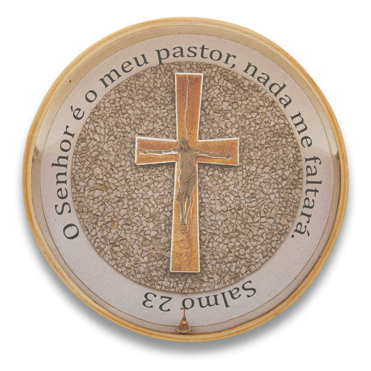 Quadro Frases -  O Senhor é meu pastor