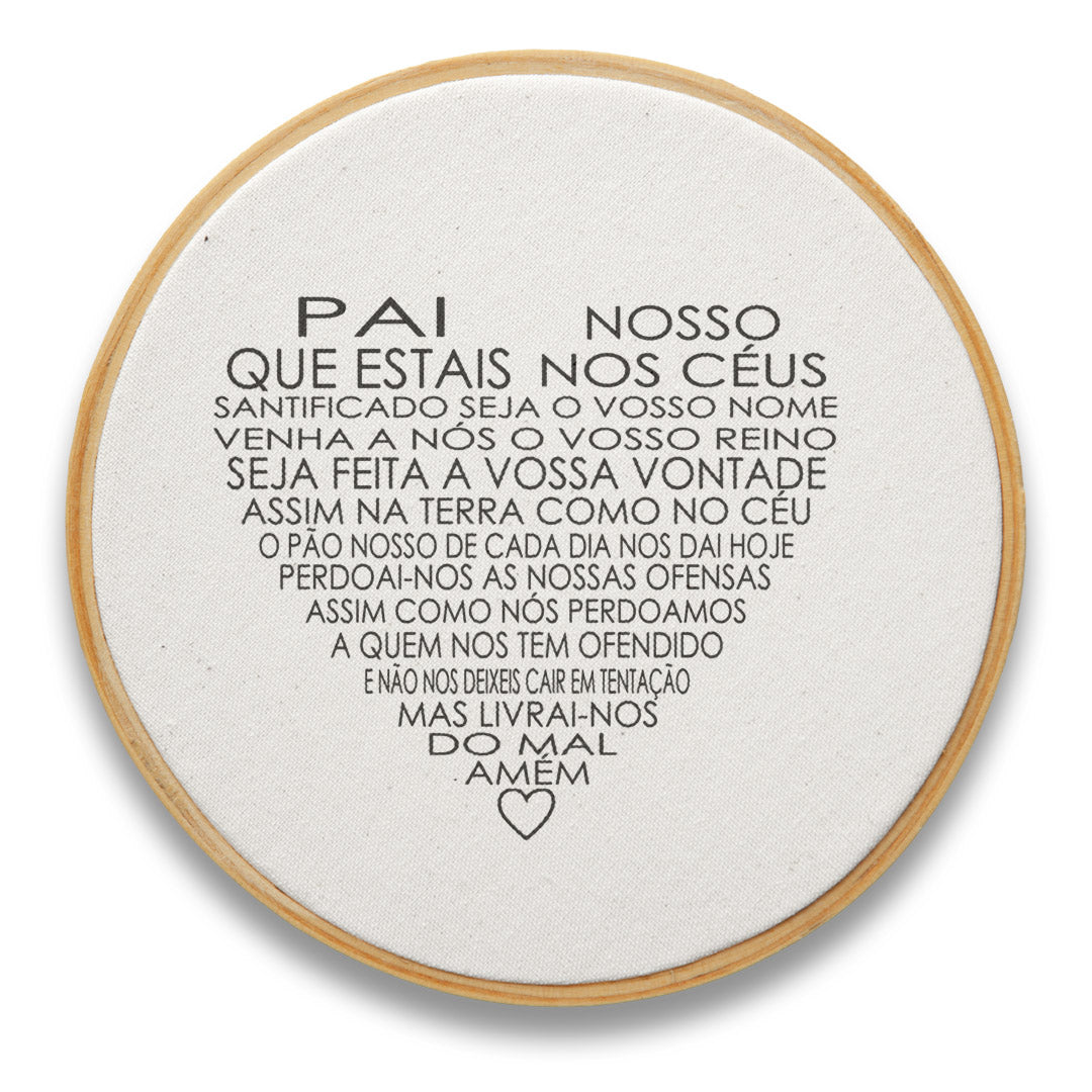 Quadro Frases - Oração Pai nosso