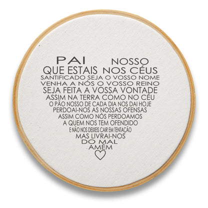 Quadro Frases - Oração Pai nosso