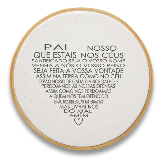 Quadro Frases - Oração Pai nosso