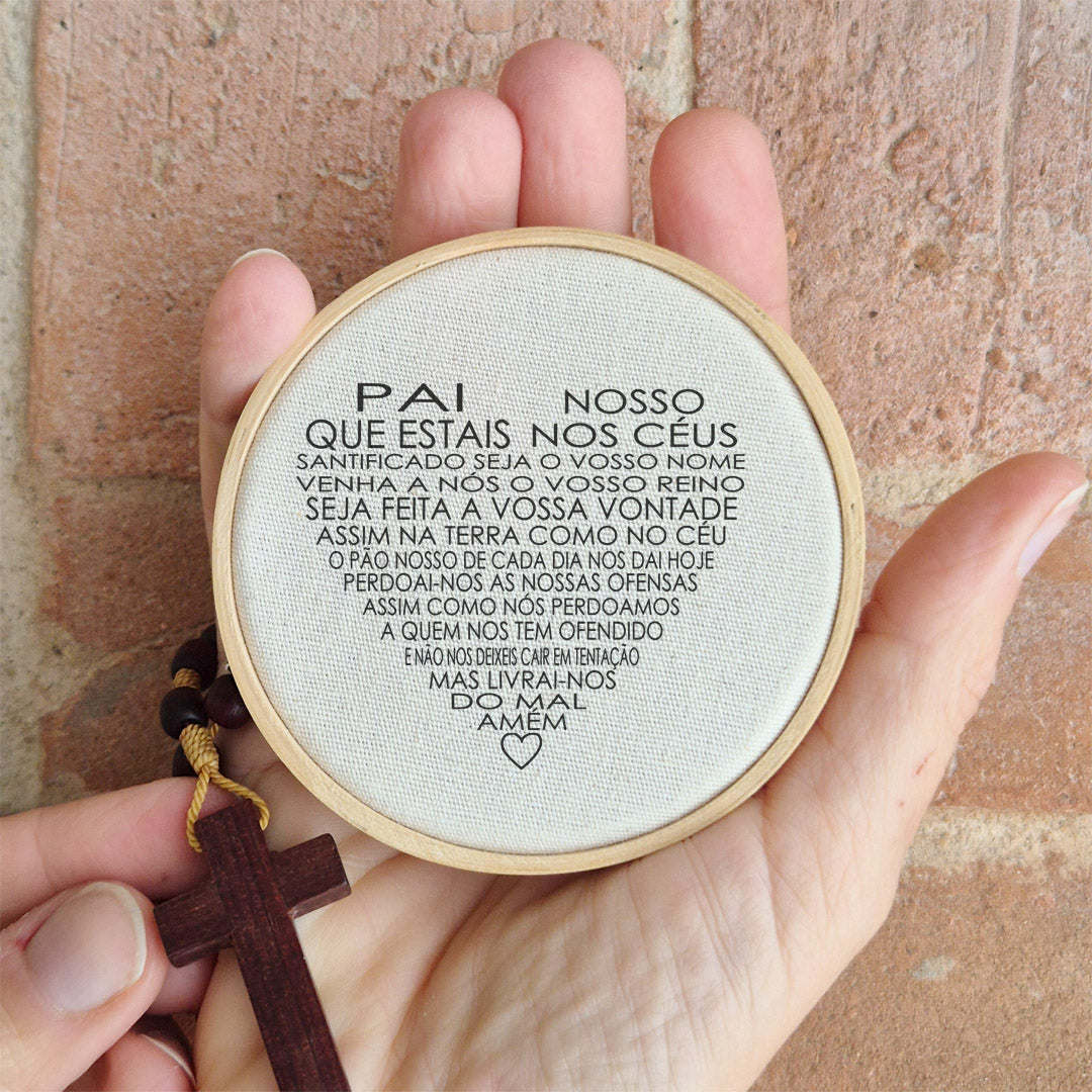 Quadro Frases - Oração Pai nosso