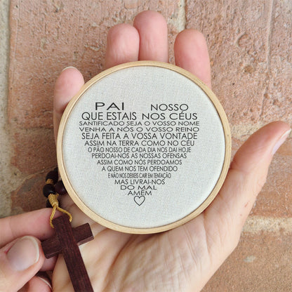 Quadro Frases - Oração Pai nosso