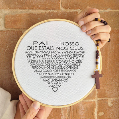 Quadro Frases - Oração Pai nosso