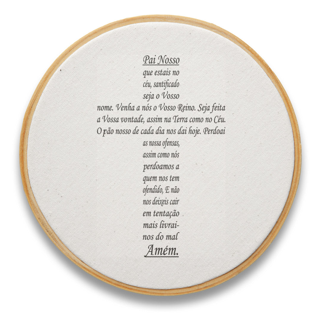 Quadro Frases - Oração Pai nosso