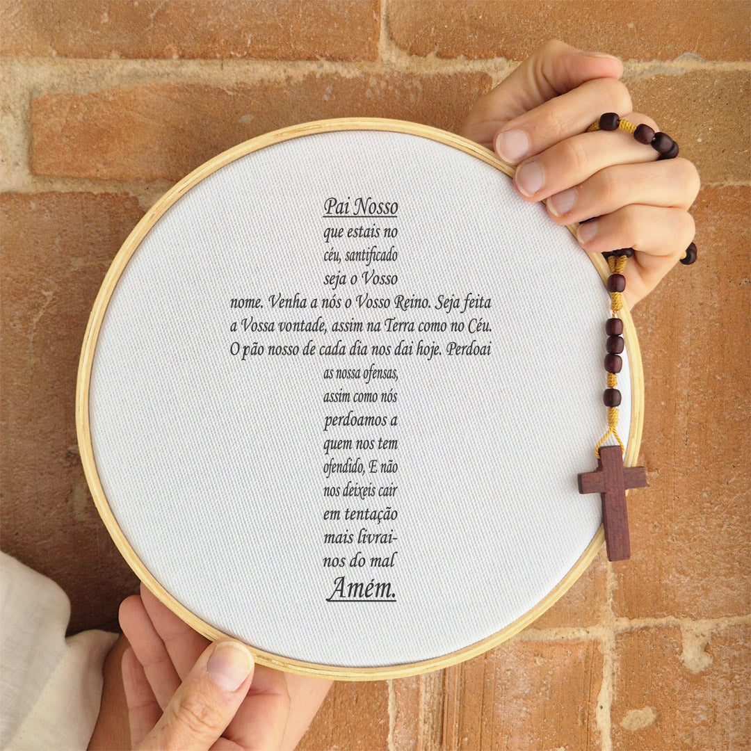 Quadro Frases - Oração Pai nosso