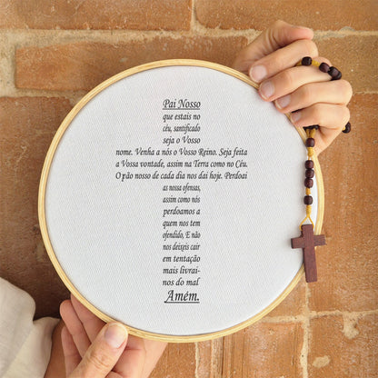 Quadro Frases - Oração Pai nosso
