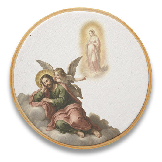 Quadro São José quando soube de Jesus