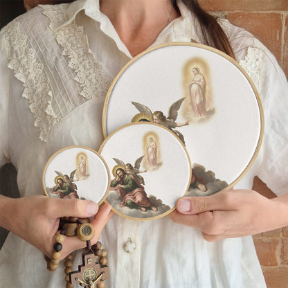Quadro São José quando soube de Jesus