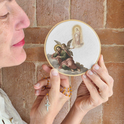 Quadro São José quando soube de Jesus