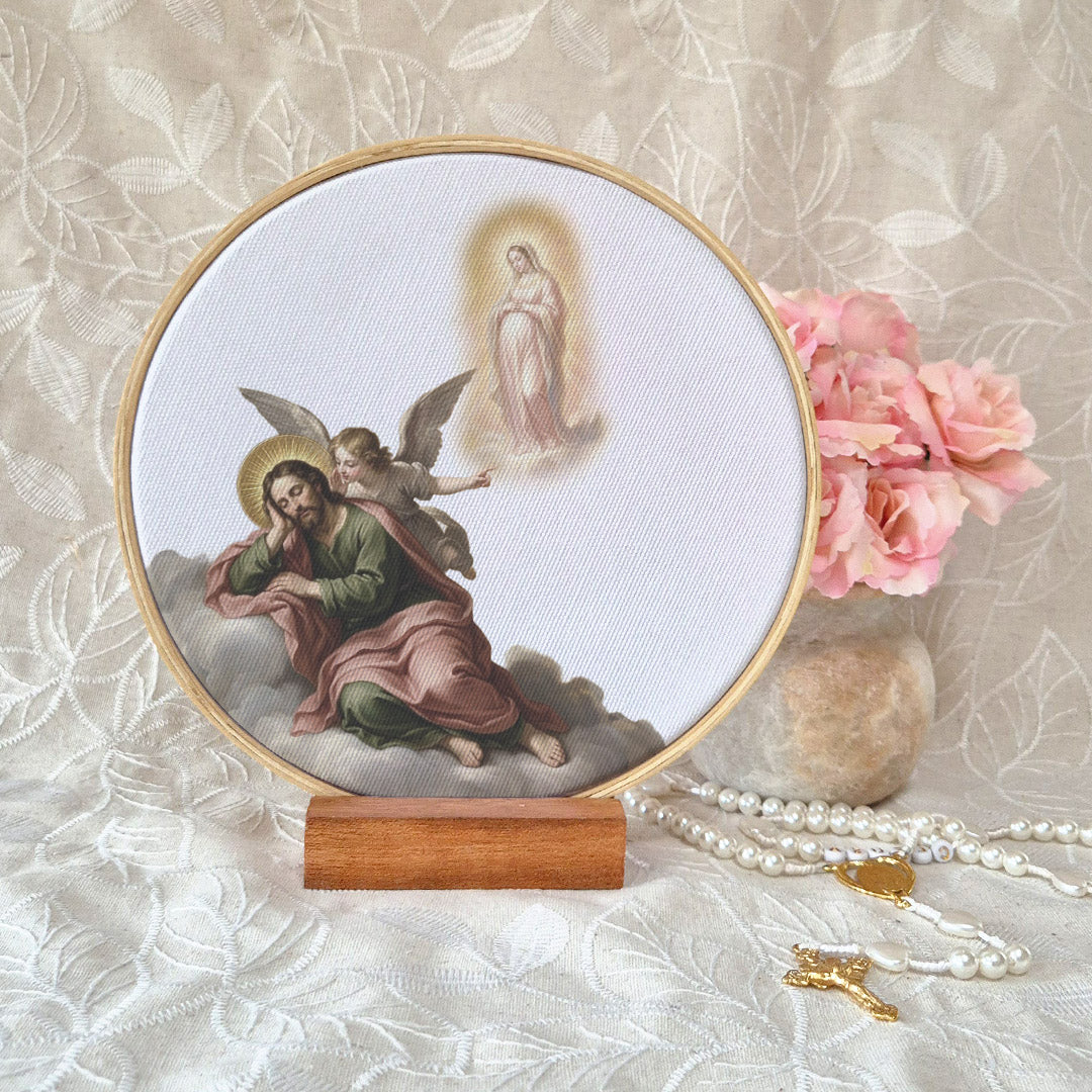 Quadro São José quando soube de Jesus