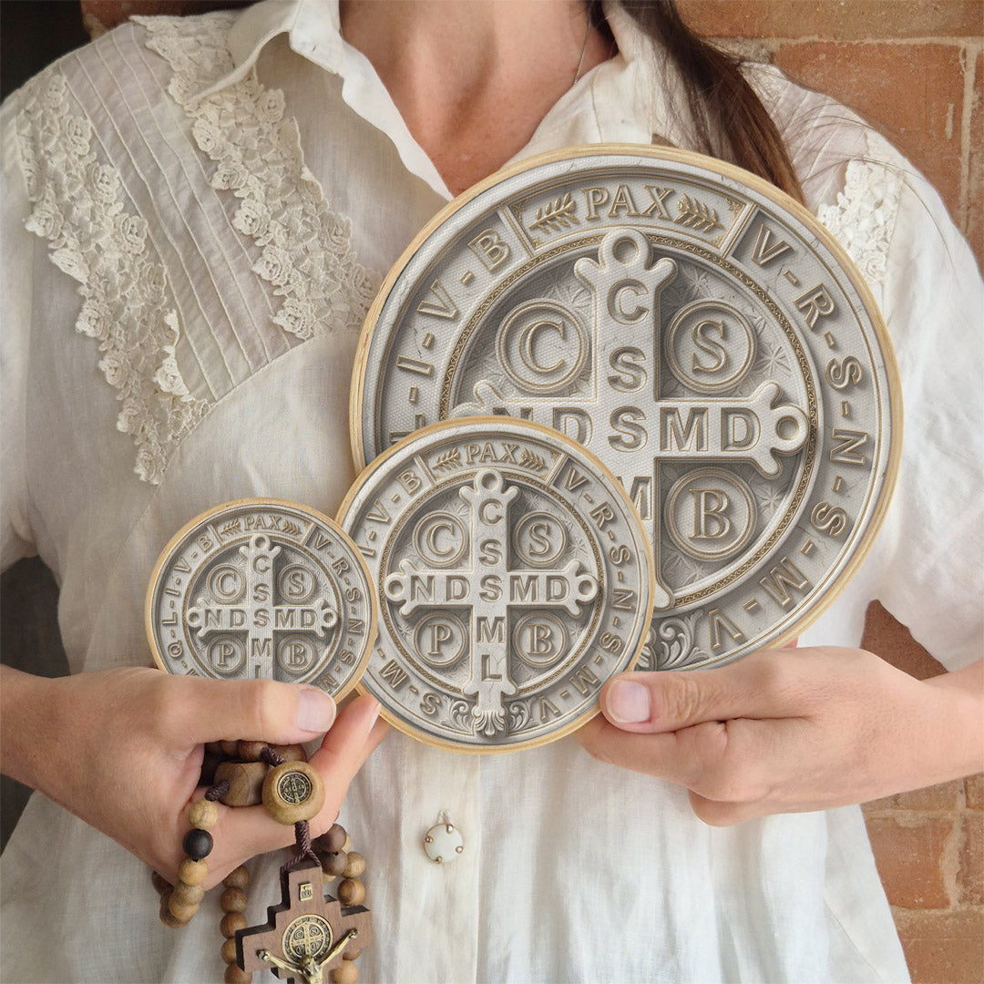 Quadro medalha de São Bento