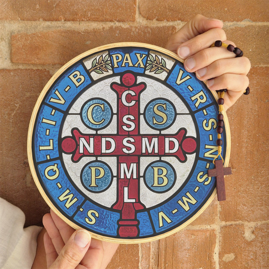 Quadro medalha de São Bento