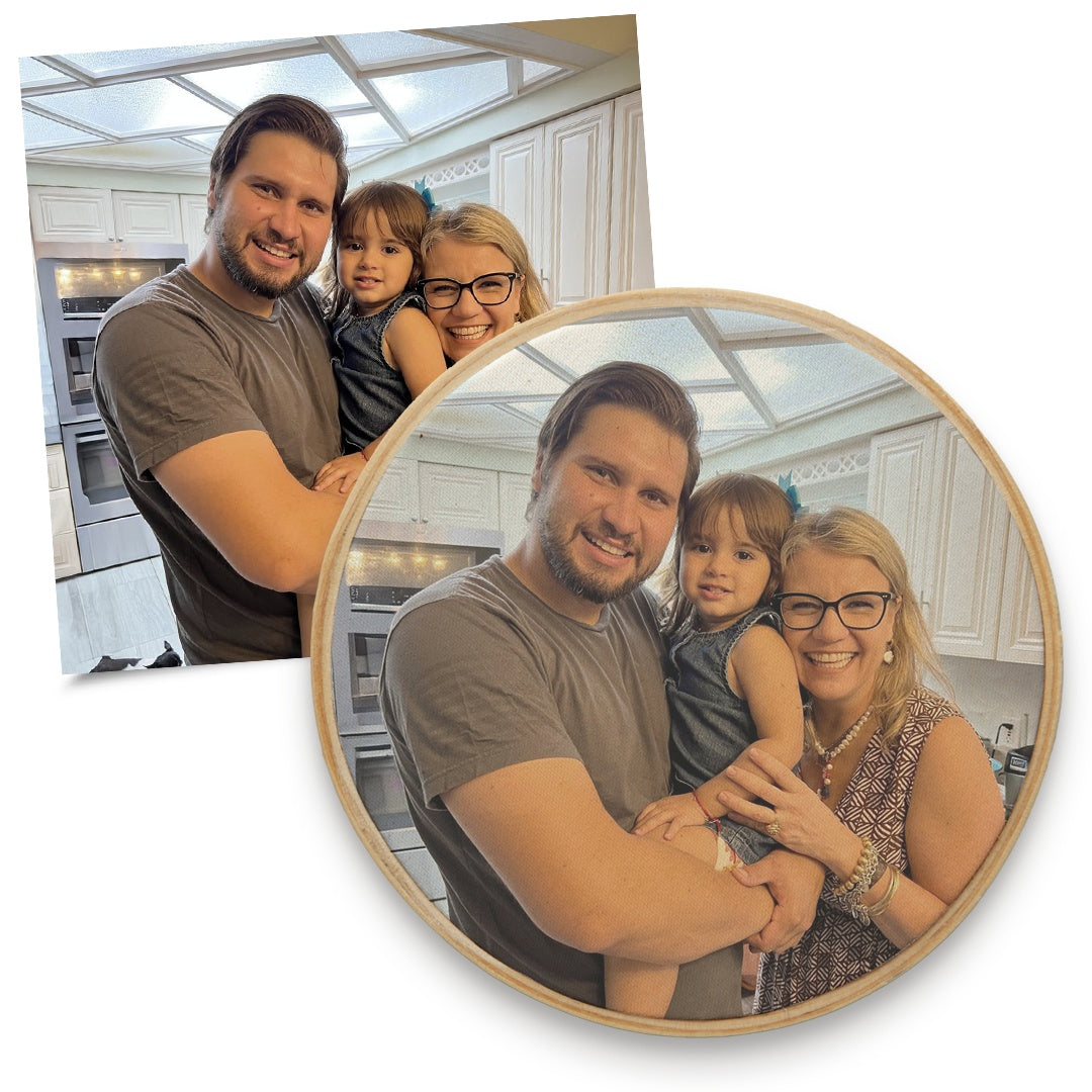 Quadro Família 12 cm