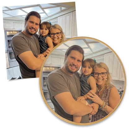Quadro Família 20 cm