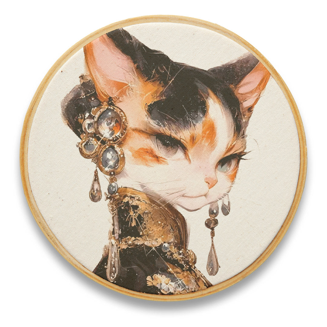 Quadro Decorativo Gato GAT0157