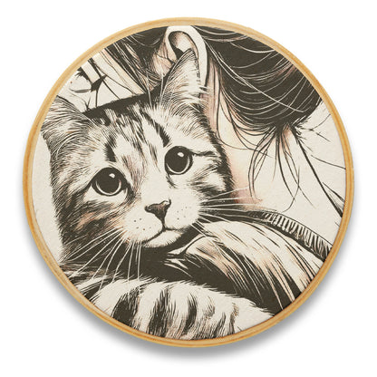 Quadro Decorativo Gato GAT0158