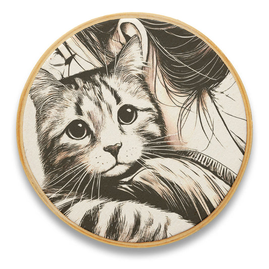 Quadro Decorativo Gato GAT0158