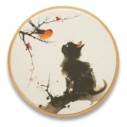 Quadro Decorativo Gato GAT0214