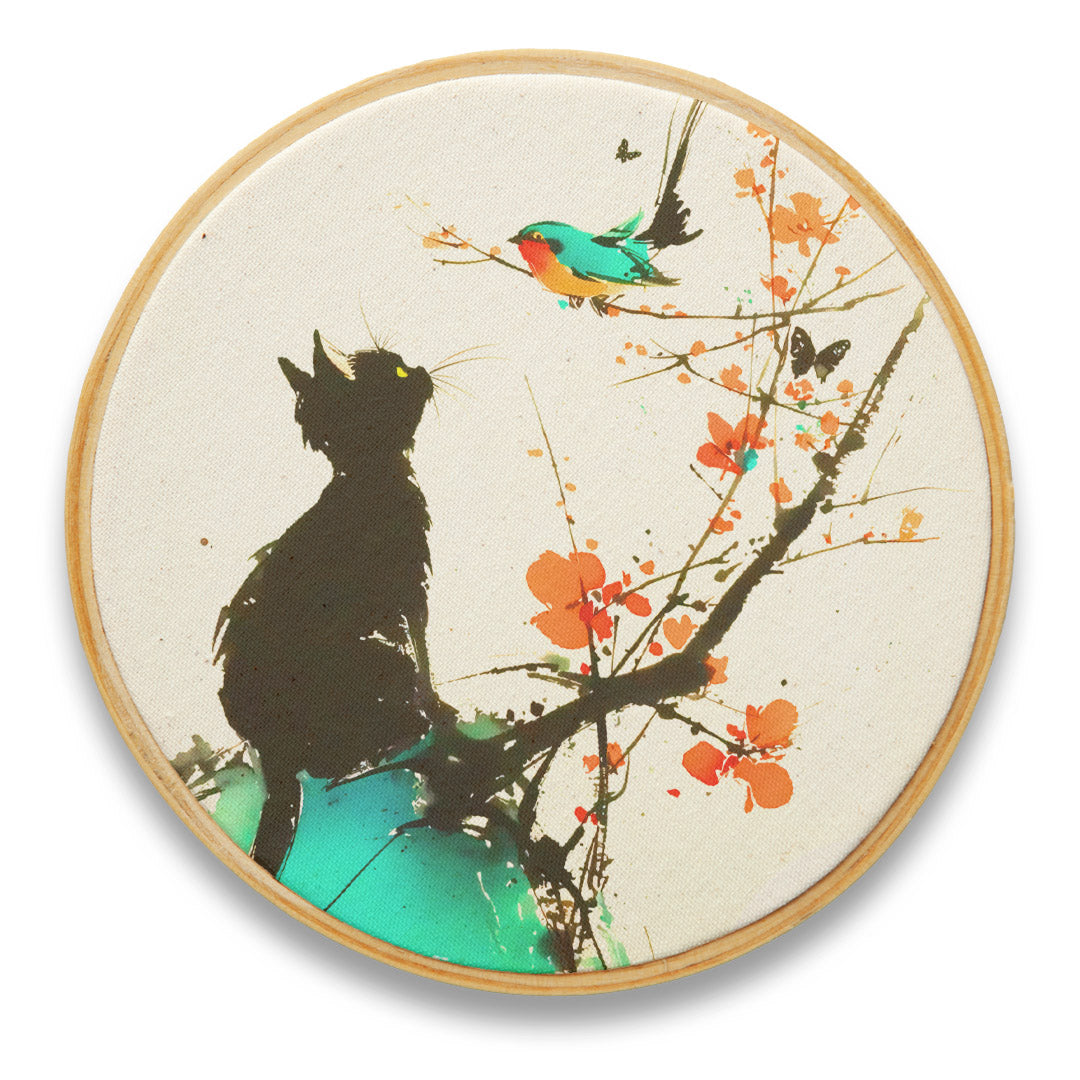 Quadro Decorativo Gato GAT0215