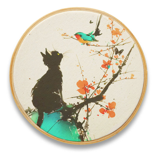 Quadro Decorativo Gato GAT0215