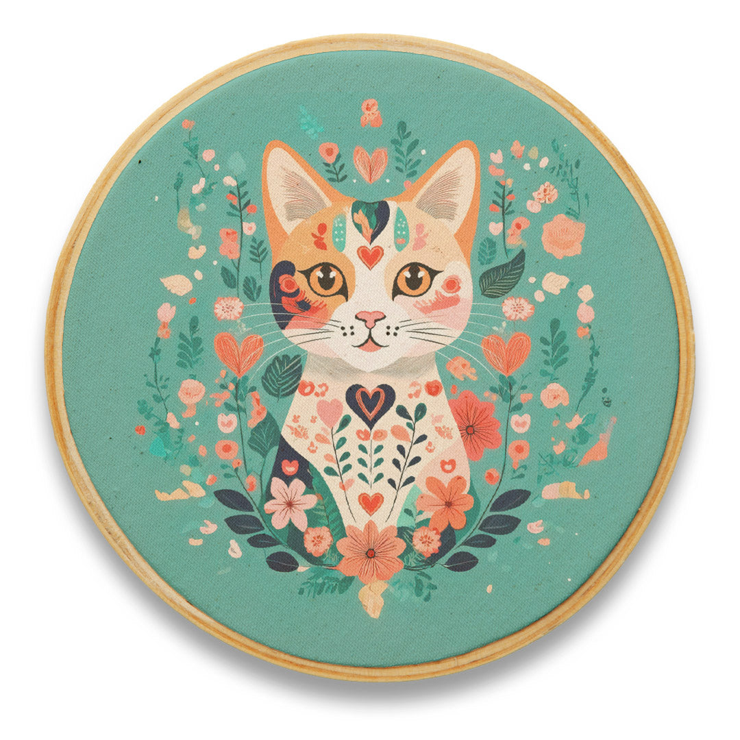 Quadro Decorativo Gato GAT0219