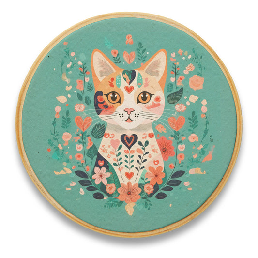 Quadro Decorativo Gato GAT0219