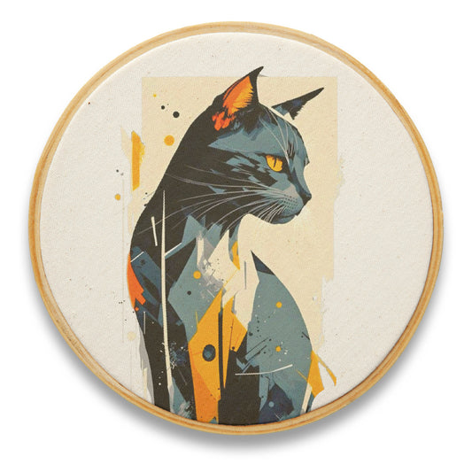 Quadro Decorativo Gato GAT0273