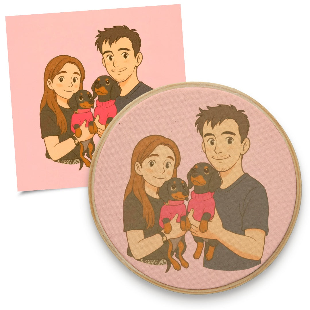 Quadro Pet 12 cm