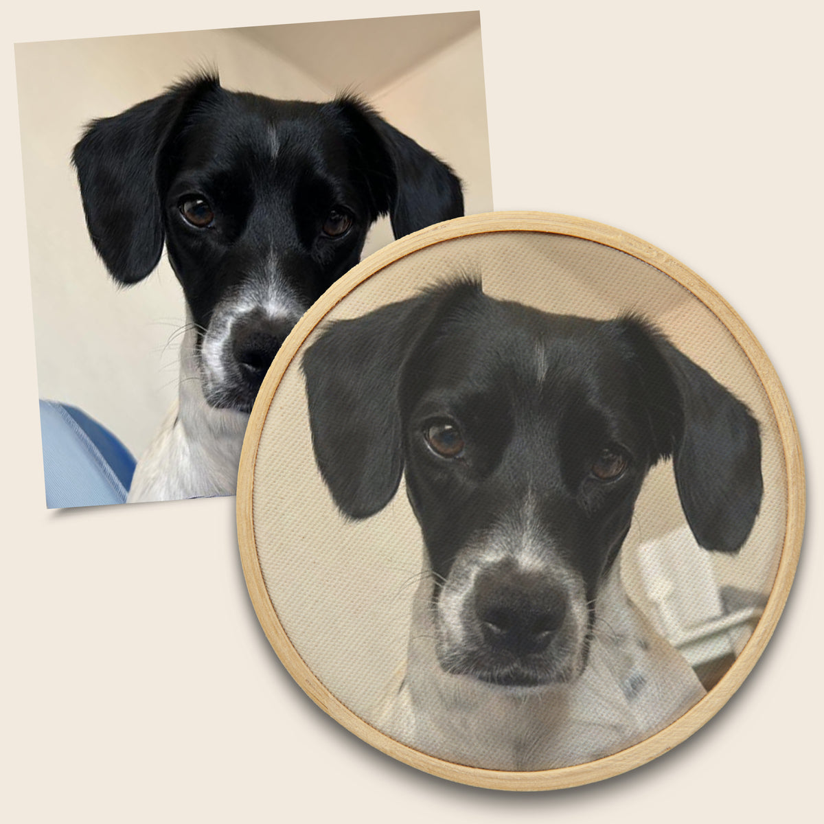 Quadro Pet 8 cm