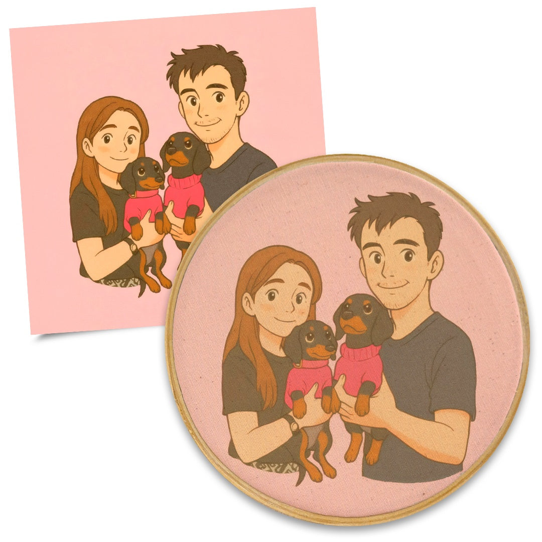 Quadro Pet 20 cm