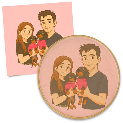 Quadro Pet 20 cm